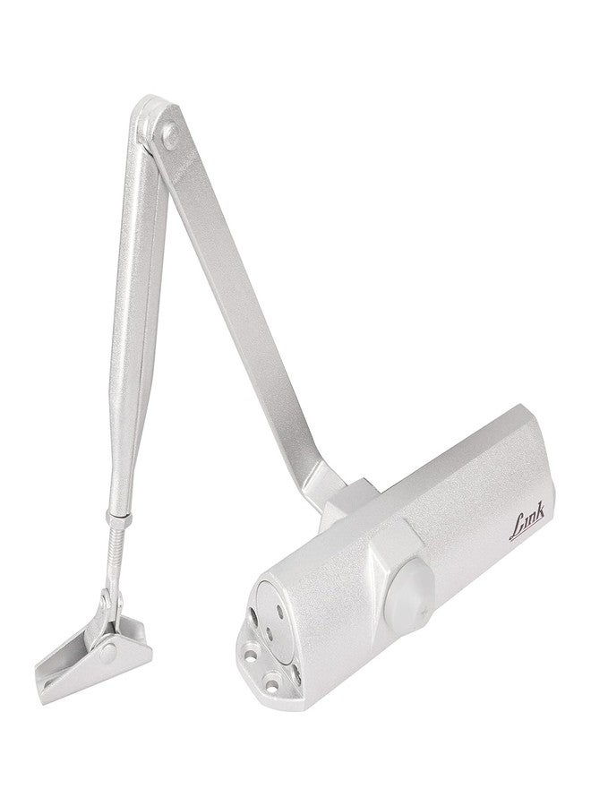 لينك جهاز إغلاق باب سطحي من Link - قابل للتعديل مصنوع من سبائك الألومنيوم، يتحمل وزن باب يصل إلى 100 كجم، ضمان لمدة 3 سنوات، خدمة تركيب مجانية (تطبق الشروط والأحكام) - Image 3